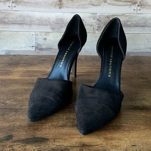 Chinese Laundry Black Suede Heel size 9
